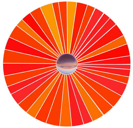 Orange-Marble
